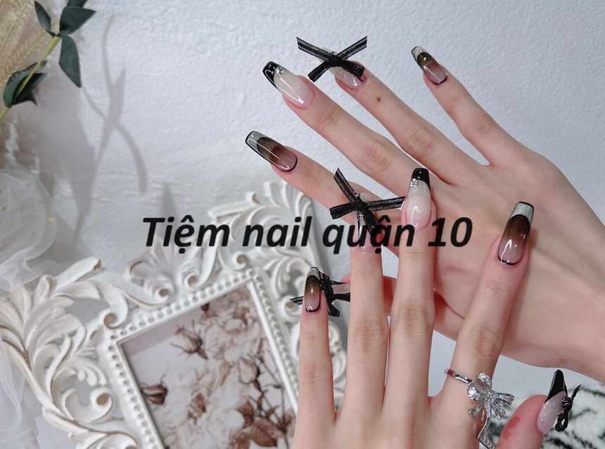 Top 10 tiệm nail quận 10 đẹp, dễ thương, giá cả phải chăng.