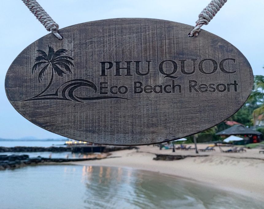 Review Eco Beach Resort Phu Quoc, có bãi biển riêng không?