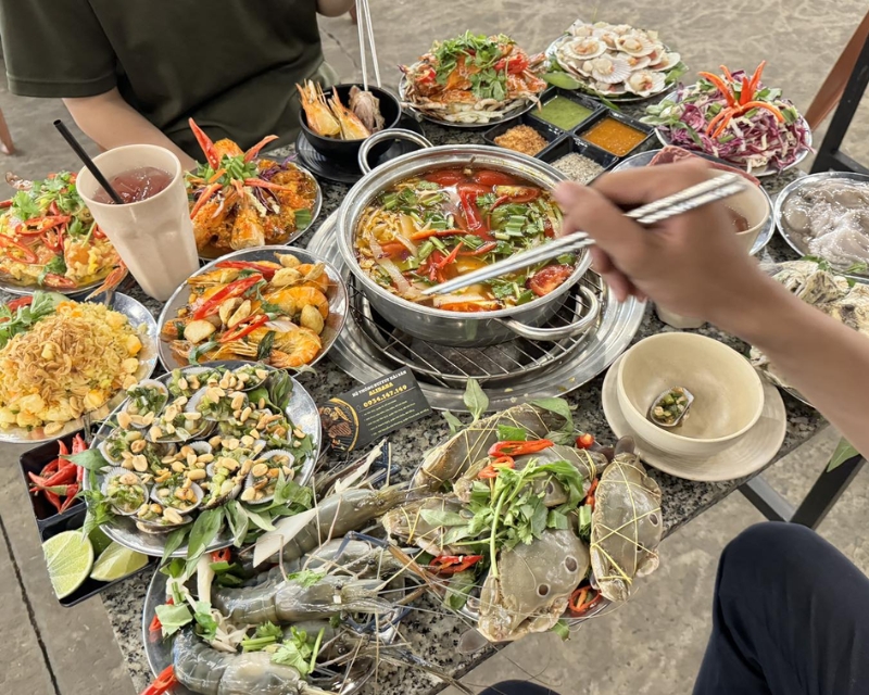 Giá cả tại buffet Alibaba